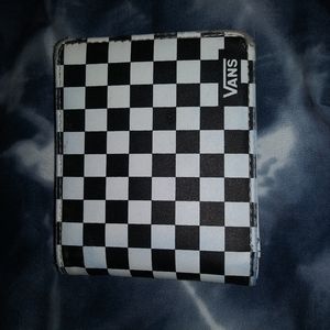 Vans leather wallet